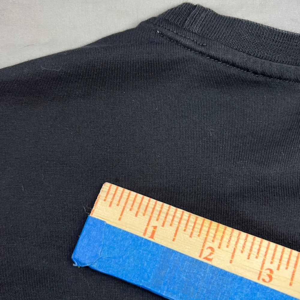 PSYCHO BUNNY Mens Size XL T Shirt Black Pima Cotton Graphic Logo Short Sleeve - Picture 13 of 13
